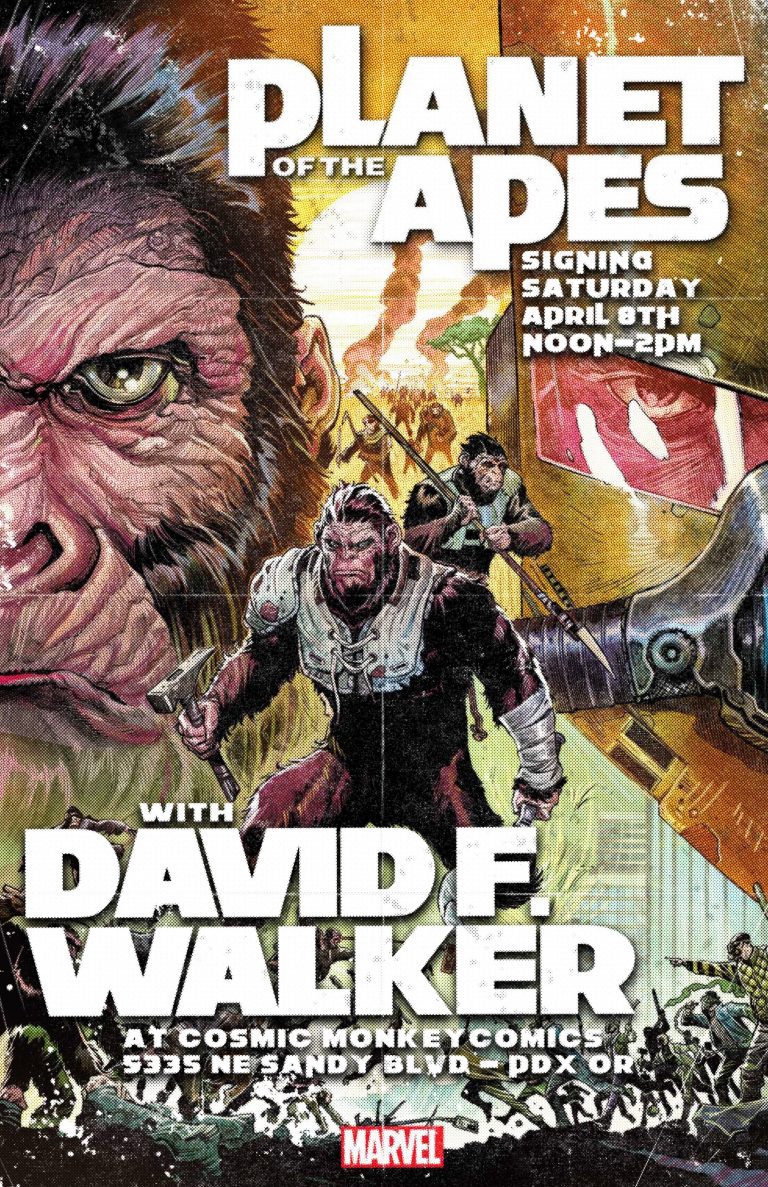 Planet of The Apes Signing with David Walker!